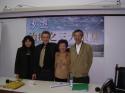Dr. Martin Kalff的簽書會，與梁理事長、五南圖書出版社總編輯陳念祖以及翻譯朱惠英合照