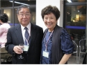 Dr.Higuchi與梁老師攝於京都—2009年，年輕的我們